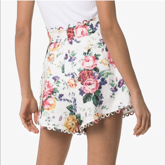 ZIMMERMANN - ALLIA FLORAL PRINTED SHORT - Picture 3 of 10